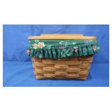 Longaberger 1988 Recipe Holder Basket 9x6x7"
