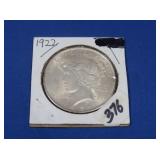 1922 Peace Dollar