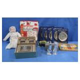 Vintage Jacket Coasters NOS, Clothes Basket Liner