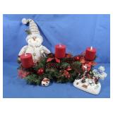Christmas Decorations-Table Centerpiece