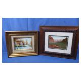 Framed Grand Canyon Photo, Signed "David"
