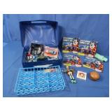 NIP Kellogs Cars, Car Carrying Case w/Cars & more