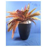 Fall Fern in Plastic Vase 30" t