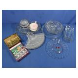 Glassware Platters, Bowls incl Westmoreland