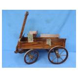 Wooden Wagon (needs glued-loose)