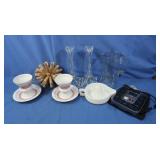 Heinrich Germany Dishes, Milk Glass Juicer & more