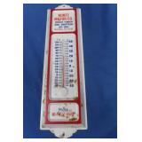 Kuntz Motor Advertising Thermometer