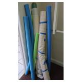 55" W Rolls of Padded Vinyl Tablecloths