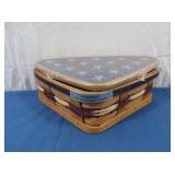 Longaberger 2009 Inaugural Basket, Lid in Plastic