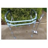 Adjustable Aluminum Walker, Carex Adjustable