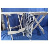 2 Folding Plastic Mini Tables 20hx15lx18"w, 2