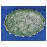 Bassano Italian Ceramic Leaf Platter