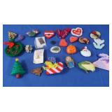 Costume Jewelry Pins incl Vintage & Spode