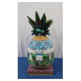 Jim Shore Hartwood Creek "Welcome All" Pineapple