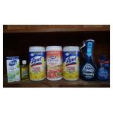 2 Lysol Wipes, Clorox Wipes, Dawn Dish Spray &