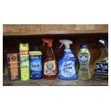 Cleaning Supplies (some full)