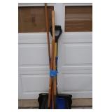 Shovels, Rakes, Broom