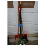 Shovels, Rakes, Broom