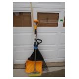 Shovels, Rakes, Broom