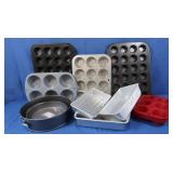 Mini Muffin Pans, Cake Rounds & other Baking Pans