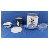 Potato Bakers, Clear Butter Dish & more