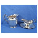 Silverplate Gravy Boat Pitcher