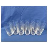 Claudia Fine Crystal Drinkware in boxes