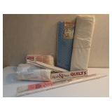 Organic Cotton Batting, Tabletop Ironing Board,