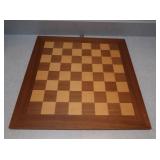 Wooden Chess/Checkers Board 20x20"