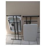 2 Plastic Tray Tables