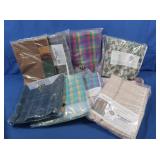 Lg Lot used Quilting Fabrics in Plastic