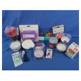 Lg Lot Cupcake Baking Liners, Candles & more