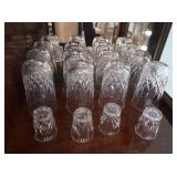 12 pc Waterford Cyrstal Drinking Glasses