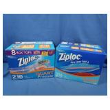 2-4 pks Ziploc Quart Bags