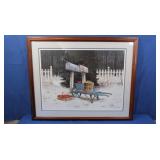 Mildred Sands Kratz Watercolor "Special Delivery"