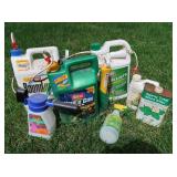 Weed B Gone, Round-Up (both partial), Agway Weed