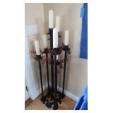 Floor Display-Metal Candle Holders (one piece)