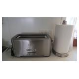 Breville 4-slice Toaster, Stainless Paper Towel