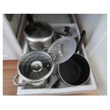 Stainless Sauce Pots-Revereware, Farberware, Cook