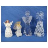 Angel Decor-Spun Glass, Ceramic, Blown Glass &