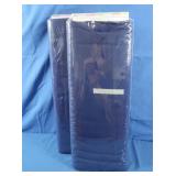 2-44" width Rolls of "Nightfall" Blue Fabric