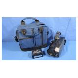 Panasonic Palmcorder w/Bag & Battery