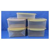 5 Sharper Image Locking Food Storage