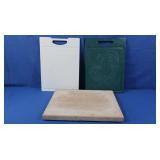 Natural Stone, Wood & Plastic Cutting Boards