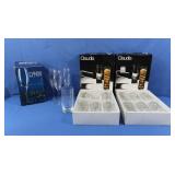 Claudia Fine Crystal Highball Glasses-2 Boxes of