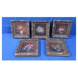 Handpainted Oil Floral Paintings-Jean Dix signed