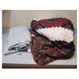 Quilt 92x102", Throw Blanket in Lg HD Tote