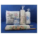 Quilting Batting, 20x20 Pillow, Aida Cloth