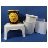 Step Stool, Waste Baskets & more