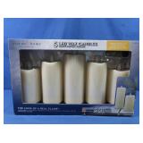 NIB LED Wax Candles